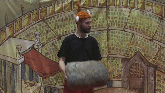 Asteriks uratował Obeliksa w Ostrowieckim Browarze Kultury