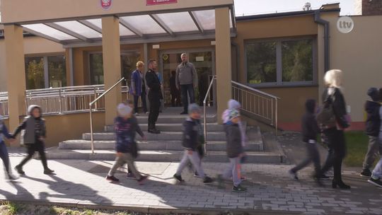 Bałtów: Ewakuacja szkoły 