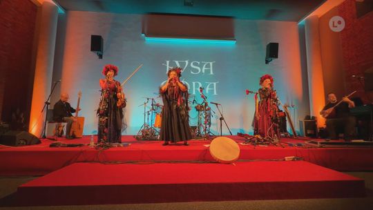 Biblioteczny koncert w ramach projektu  połączył słowiański folklor z rockowo-metalową energią