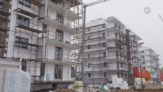 Budowa 90 mieszkań przy Hubalczyków wyprzedza harmonogram
