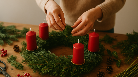 Cuda & wianki — warsztaty wieńców adwentowych Cuda & wianki — warsztaty wieńców adwentowych