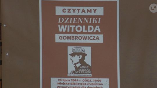 Czytamy Dzienniki Witolda Gombrowicza