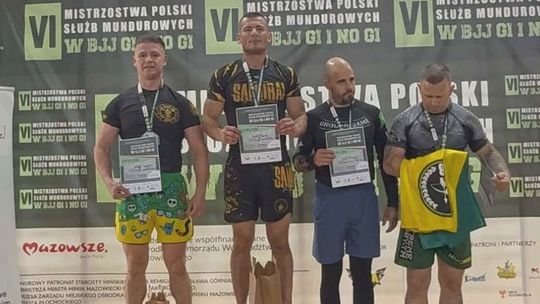 Dwa srebrne medale mistrzostwach Polski w Jiu-Jitsu