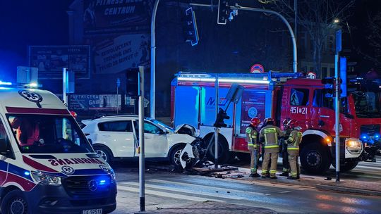 Dwa zdarzenia dzień po dniu na skrzyżowaniu Polnej i Iłżeckiej