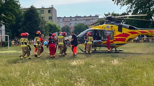 Groźny wypadek z udziałem nastolatek