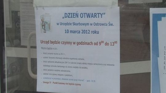 Dzień Otwarty w Urzędzie Skarbowym