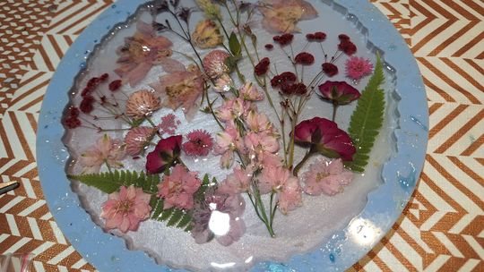 Flower Forever. Warsztaty z żywicy epoksydowej w Pałacu Wielopolskich