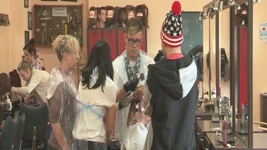 Fryzjerzy z pasją wzięli udział w projekcie