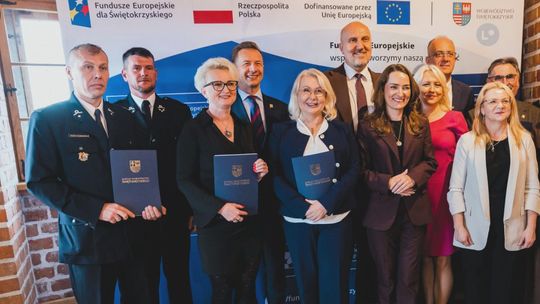 Gmina Sadowie podpisała umowę na termomodernizację OSP Biskupice