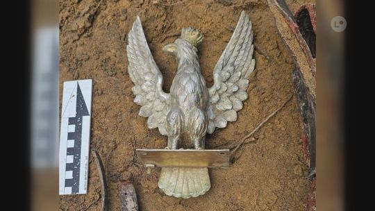 Grupa Fort odnalazła głownię sztandaru 12. Pułku Artylerii Lekkiej z Tarnopola