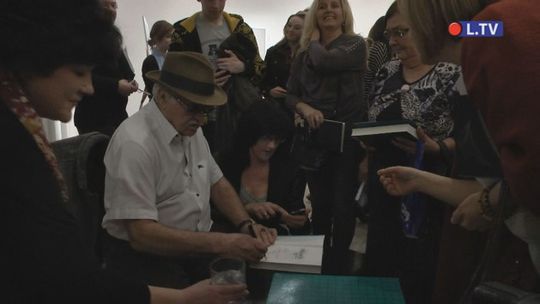 Jan Nowicki spotkał się z ostrowczanami