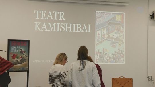 Jesienna szkoła w bibliotece - kamishibai