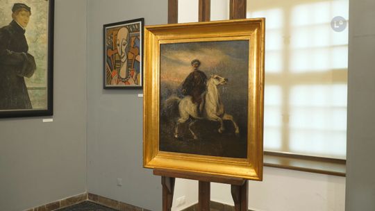 „Jeździec na siwym koniu” w Muzeum Zamkowym
