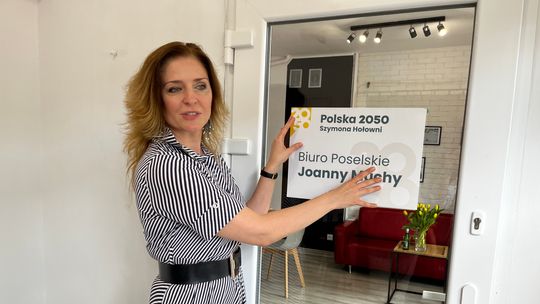 Joanna Mucha otworzyła biuro poselskie