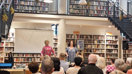 Katarzyna Bareja w bibliotece - spotkanie pełne wspomnień