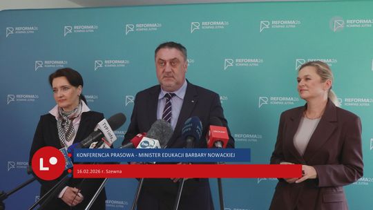 Konferencja prasowa ministry Barbary Nowackiej - 16 luty 2026 r