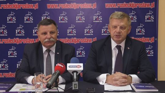 Konferencja prasowa ostrowieckich parlamentarzystów - 9.07.2019