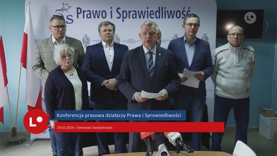 Konferencja Prasowa PiS z 19.02.2025r.