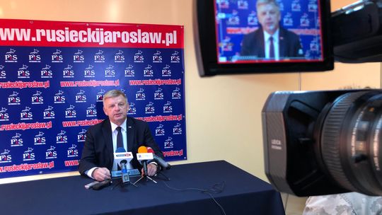 Konferencja prasowa senatora Jarosława Rusieckiego - 15.10.2019 r.
