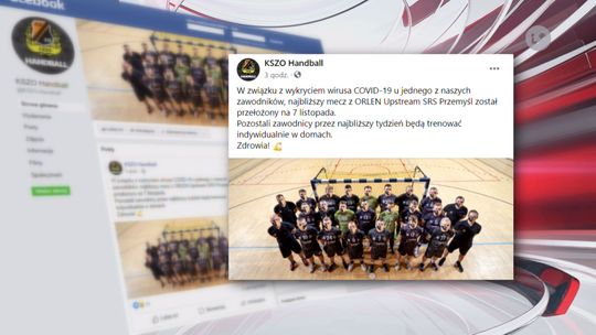 Koronawirus w KSZO Handball. Mecz z SRS Przemyśl przełożony