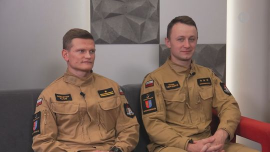 mł.bryg. S.Klaus i kpt. R. Ledkiewicz: Czujka, to urządzenie, które może uratować życie