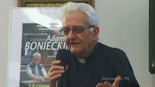 Ksiądz Adam Boniecki w Ostrowcu