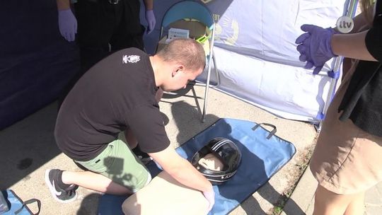 Lekcja pierwszej pomocy zamiast mandatu