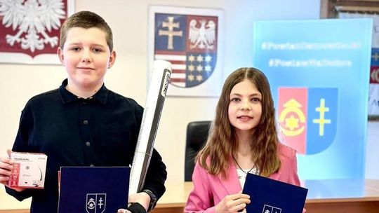 Mali bohaterowie z Pułanek nagrodzeni za uratowanie mieszkańców