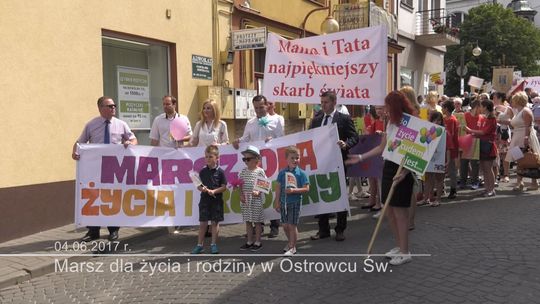 Marsz dla życia i rodziny w Ostrowcu Św.