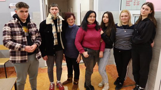 Młodzież z Ukrainy zamieszkała w Ożarowie 
