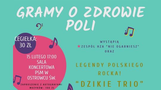 OSTROWIEC | Muzyka dla serca. Pomoc dla Poli