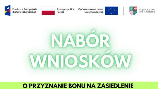 Nabór wniosków o bon na zasiedlenie dla bezrobotnych