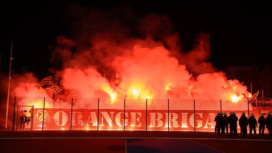 Nerwowe derby.  Interweniowała policja