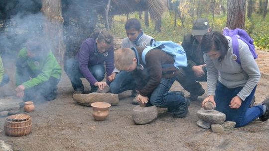 O archeologii i przyrodzie w Krzemionkach