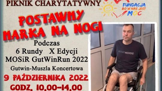 Ostatnia runda MOSIR GUTWIN RUN. Pomóżmy Markowi.