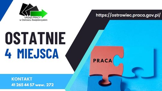 Ostatnie wolne miejsca dla szukających pracy