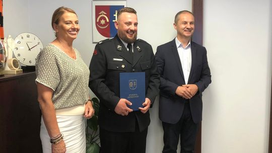 OSTROWIEC | Podziękowania za obywatelską postawę. Druh uratował życie