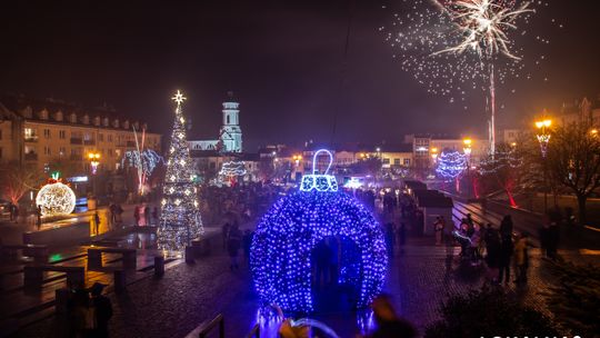 Ostrowiec przywitał 2022 rok