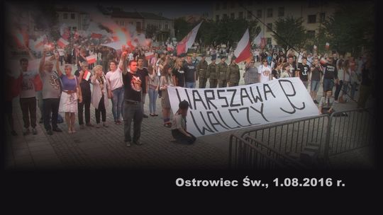 Ostrowiec Św. oddał cześć bohaterom Powstania Warszawskiego