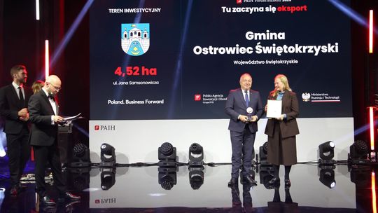 Ostrowiec Świętokrzyski z wyróżnieniem "Grunt na medal"