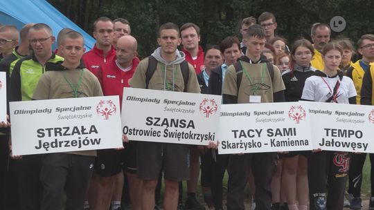 Otwarcie Świętokrzyskiego Mitingu w Biegach Przełajowych Olimpiad Specjalnych