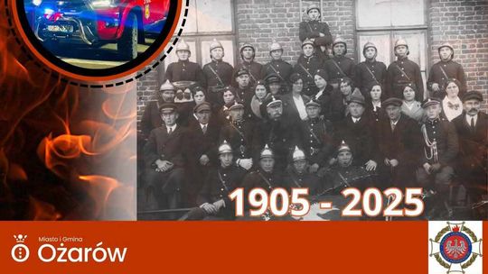 Ożarów | 120 lat historii strażackiej – zobacz program obchodów