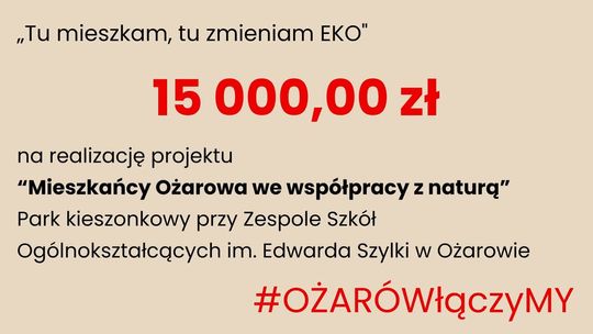 OŻARÓW | Mini park i ścieżka sensoryczna. Nowa jakość w Ożarowie