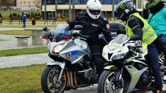 PIŃCZÓW: Policja i motocykliści we wspólnej akcji