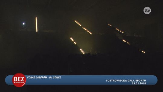 Pokaz laserów - DJ Gomez