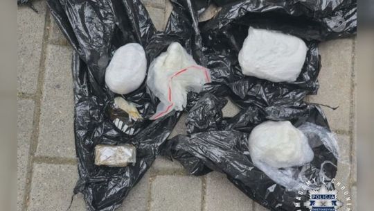 Policja zabezpieczyła blisko półtora kilograma substancji