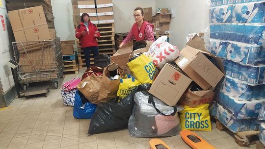 Dary przypłynęły przez Bałtyk