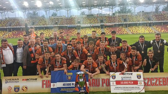 „Pomarańczowo-Czarni” zdobyli Okręgowy Puchar Polski