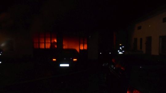 Pożar w Kunowie 