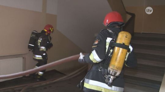 Pożar w ostrowieckim szpitalu